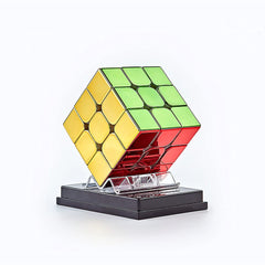 LiangCuber Cyclone Boys 3x3 magnetic speed cube with stickerless mirror finish for smooth turns.