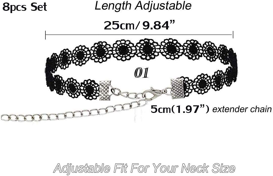 Liangzhou lace choker brings delicate, feminine detail