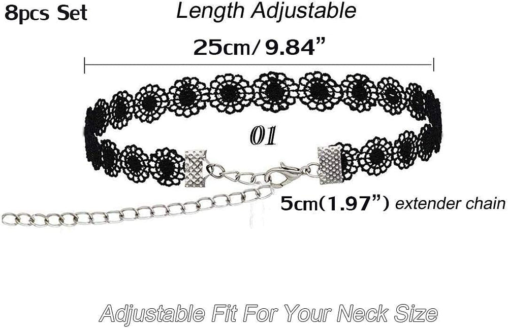 Liangzhou lace choker brings delicate, feminine detail