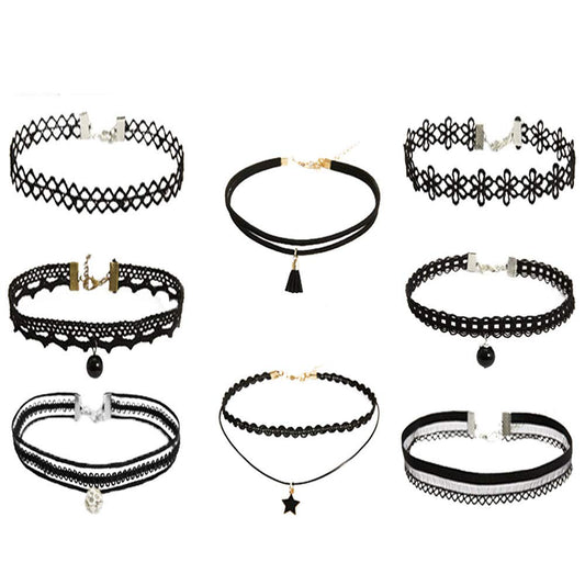 Liangzhou kids velvet choker style adds soft texture to outfits