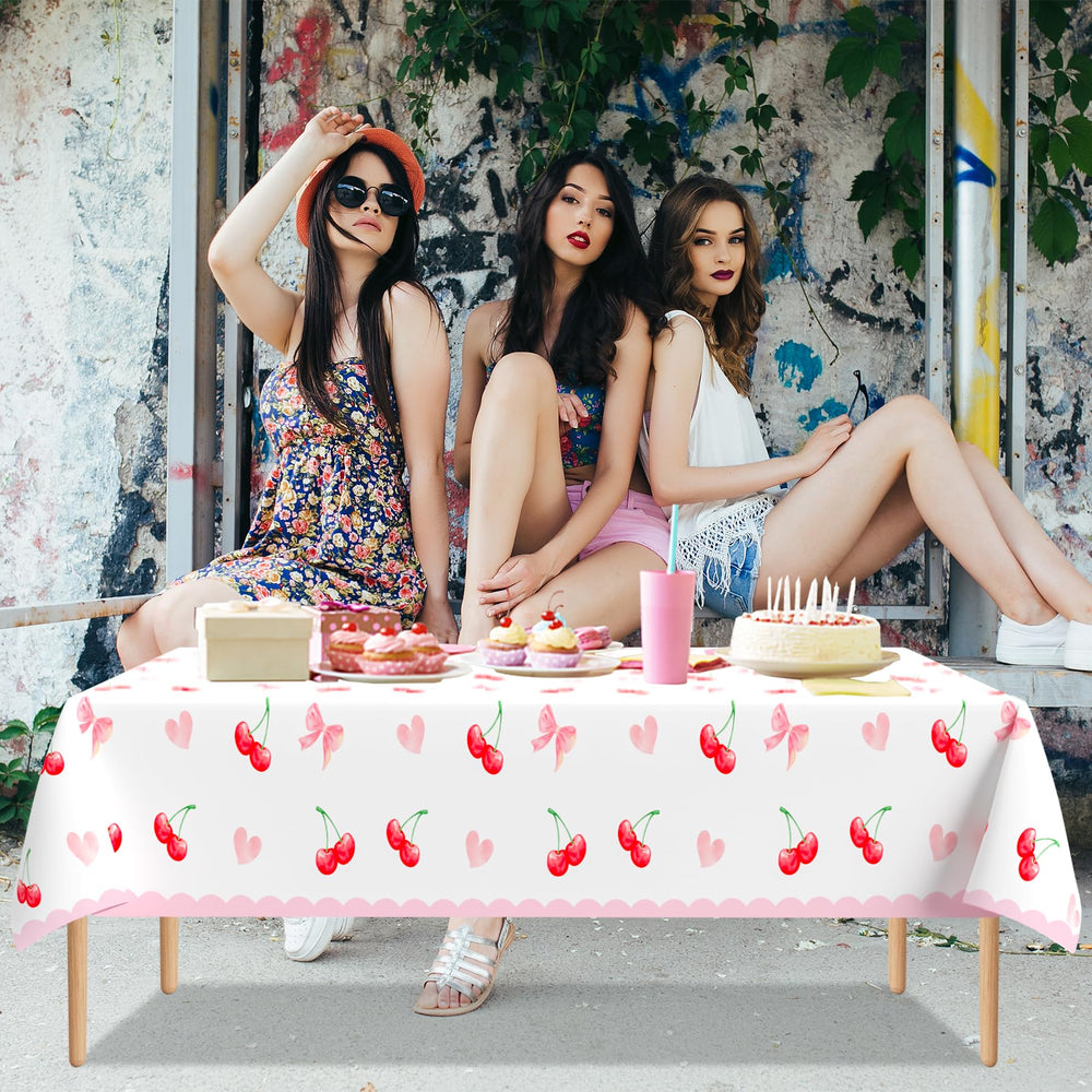 Lianxuia waterproof tablecloth surface protects tabletops from spills during celebrations.