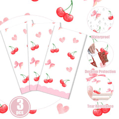 Lianxuia pink bow cherry design enhances photos and memories.