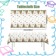 Lianxuia smooth-surface tablecloth makes wiping spills quick and easy.