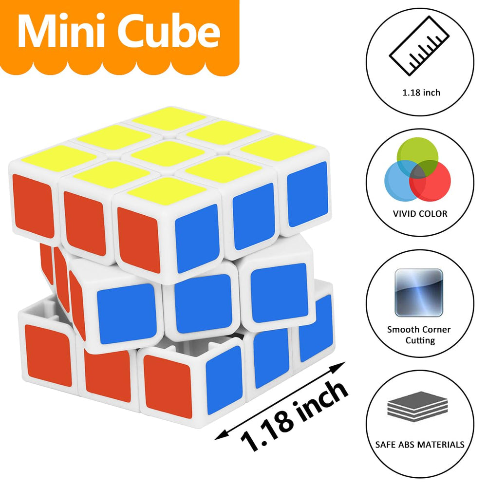 Libay mini cube puzzle close-up showing colorful squares for spatial play.