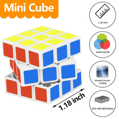 Libay mini cube puzzle close-up showing colorful squares for spatial play.