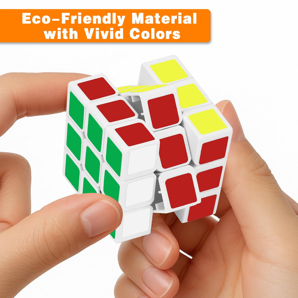 Libay 3x3 magic cube in hands, developing dexterity and problem-solving.