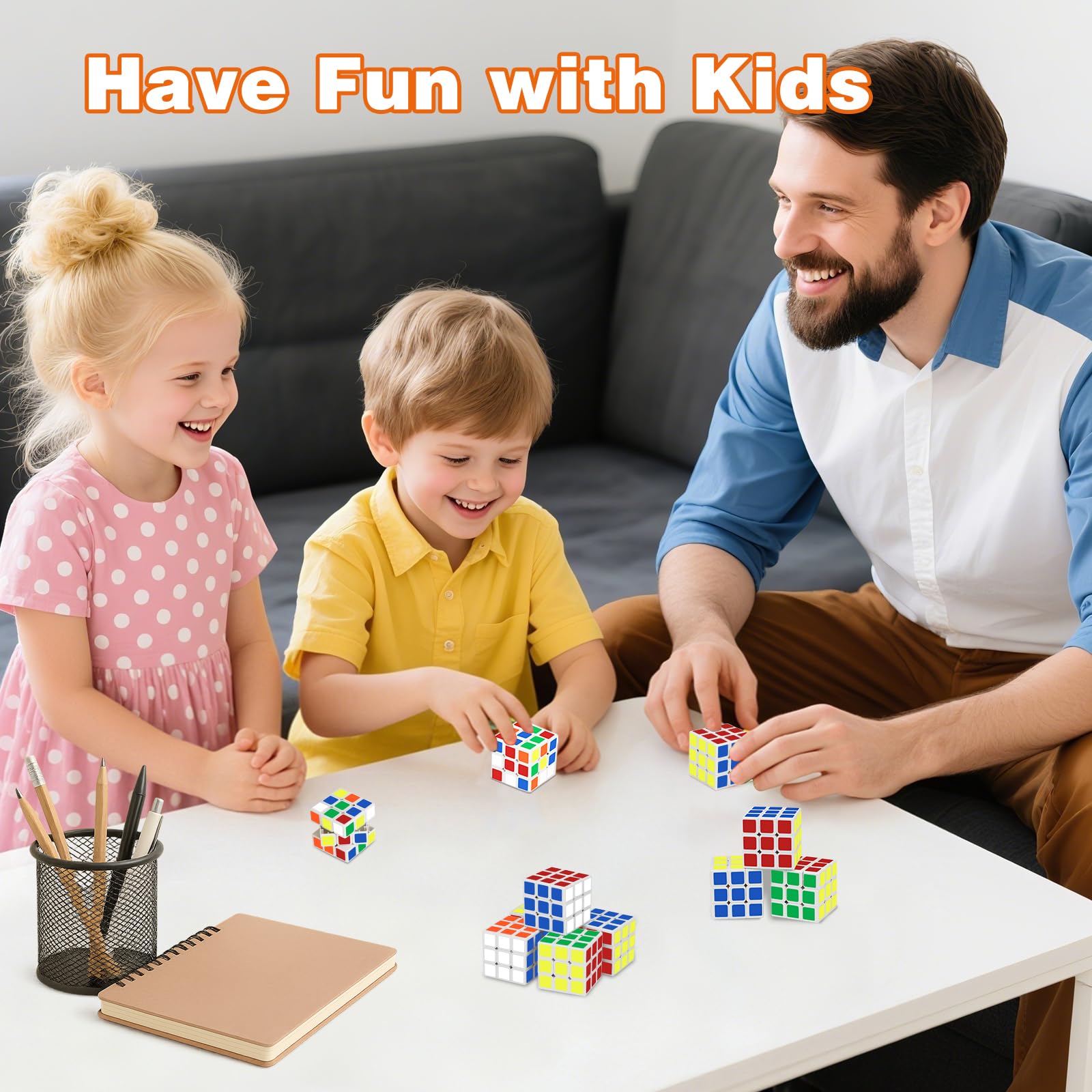 Libay travel-friendly desk toy cube for on-the-go play.
