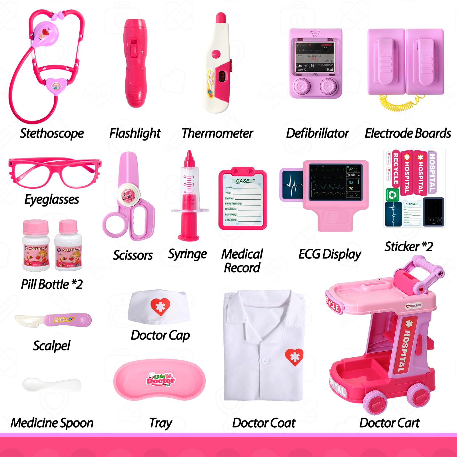 Liberry defibrillator accessory brightens immersive pretend medical role play sessions.