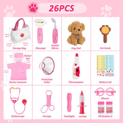 Liberry dog toy and accessories for caring pet scenarios