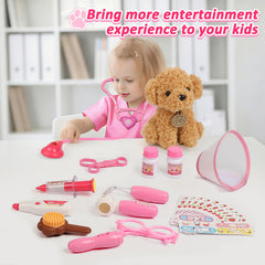 Liberry instrument set includes otoscope and dental mirror