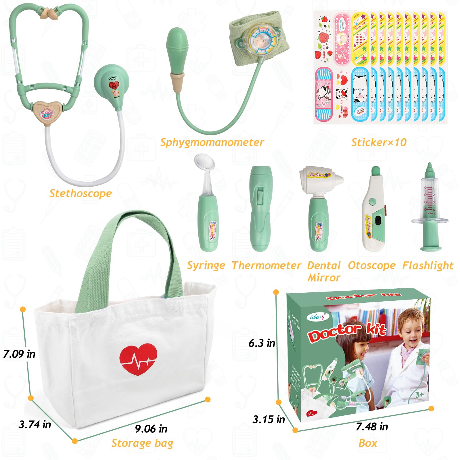 Liberry Doctor Kit otoscope invites curious ears during pretend visits