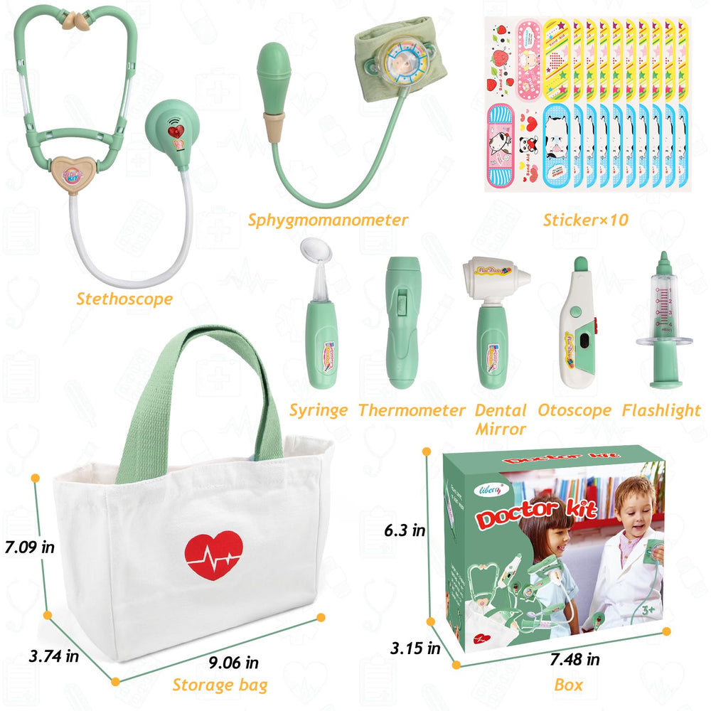 Liberry Doctor Kit otoscope invites curious ears during pretend visits