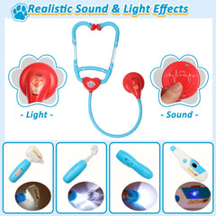 Liberry Doctor Kit stethoscope lets kids hear a heartbeat during playful checks