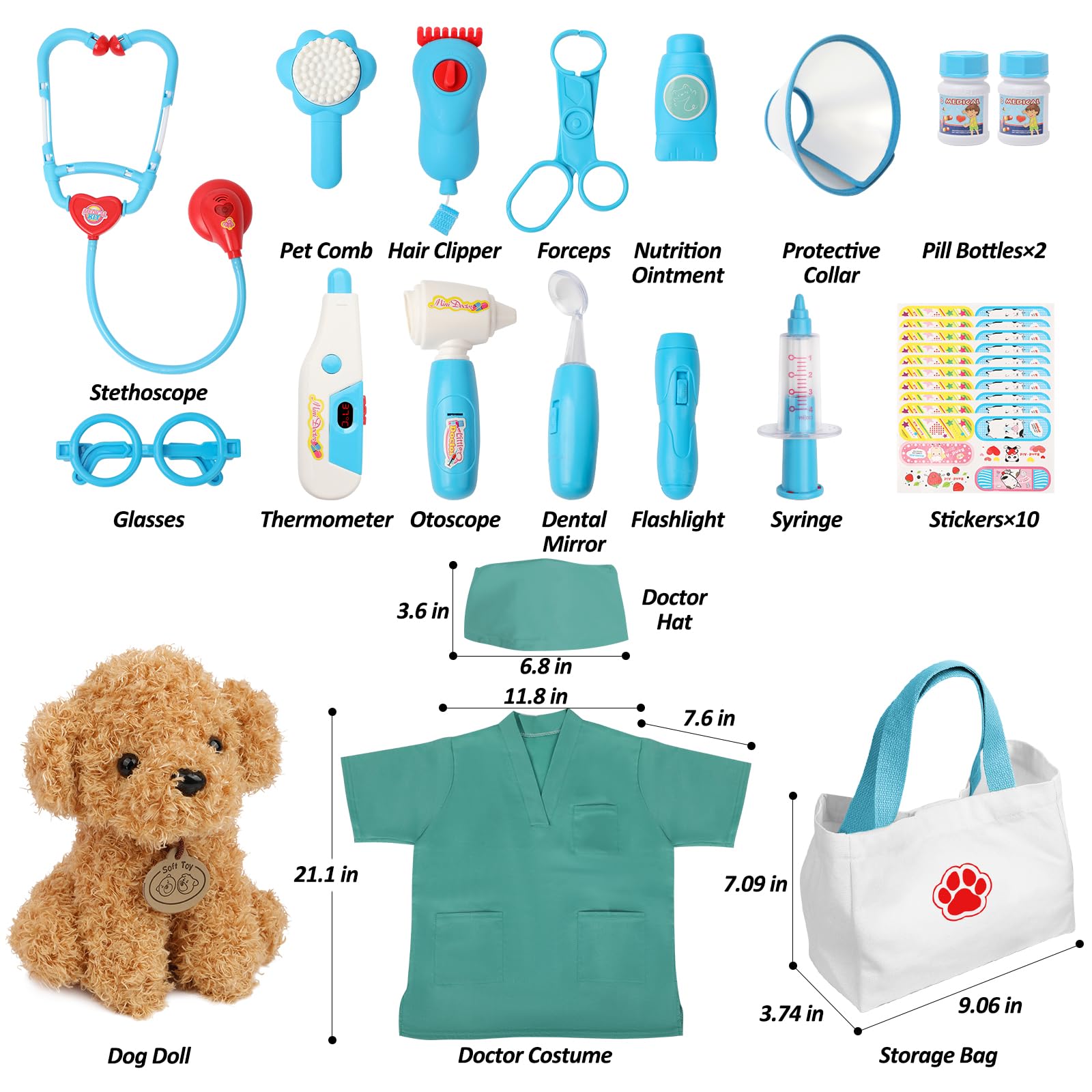 Liberry Doctor Kit thermometer invites kid-friendly health checks during play