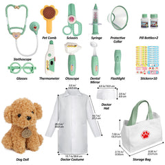 Liberry pet comb supports grooming pretend play scenarios