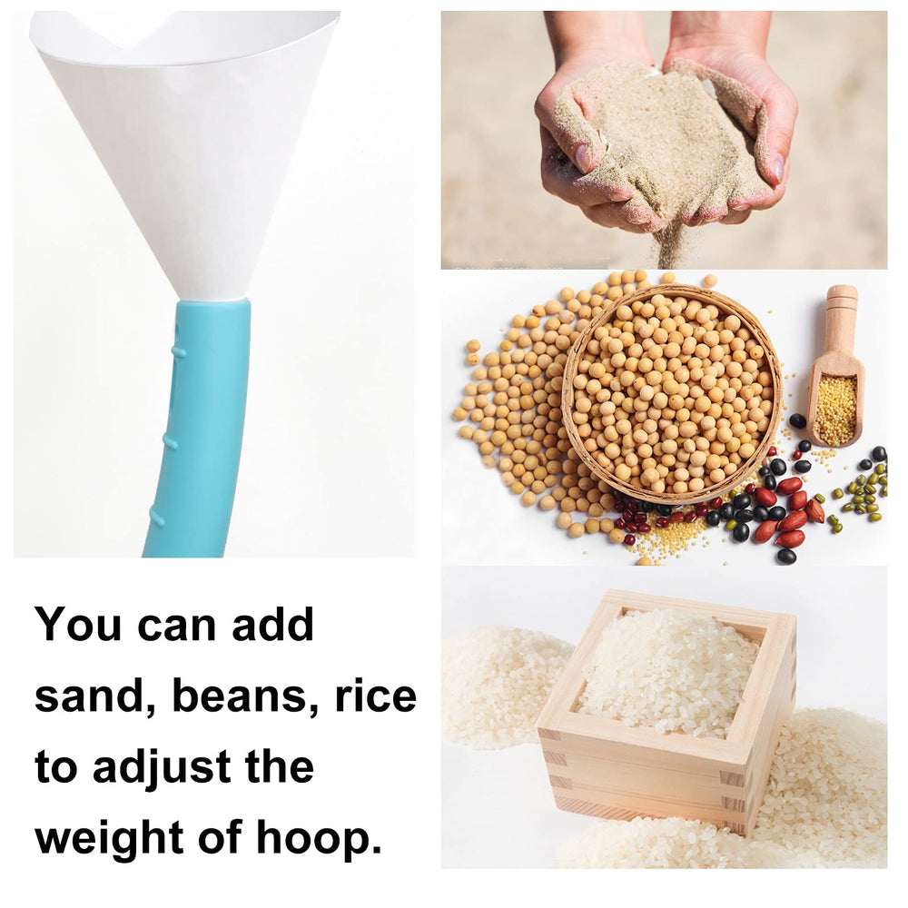 Liberry hoop shown in action for play and simple dog agility tasks