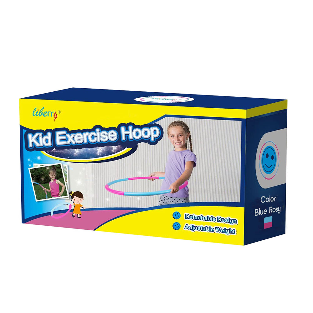 Liberry three pack of exercise hoops ready for home storage and play