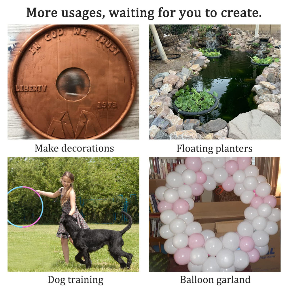 Liberry lightweight, child friendly plastic hoop designed with safety in mind