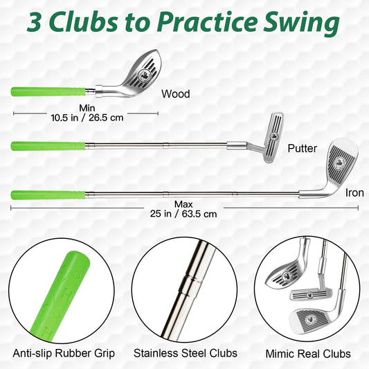 Liberry retractable shafts adjust as kids grow, promoting comfortable grip and longer use
