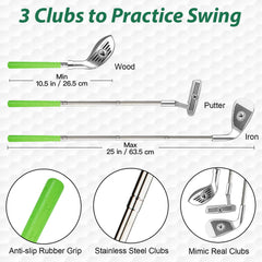 Liberry retractable shafts adjust as kids grow, promoting comfortable grip and longer use