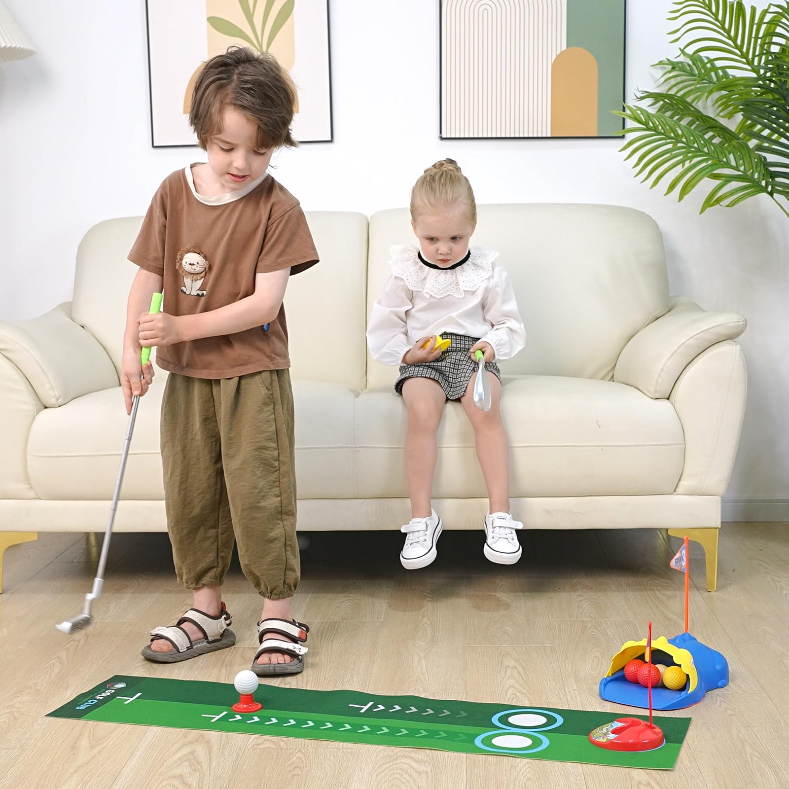 Liberry Comprehensive kit promotes quick setup and immediate play.