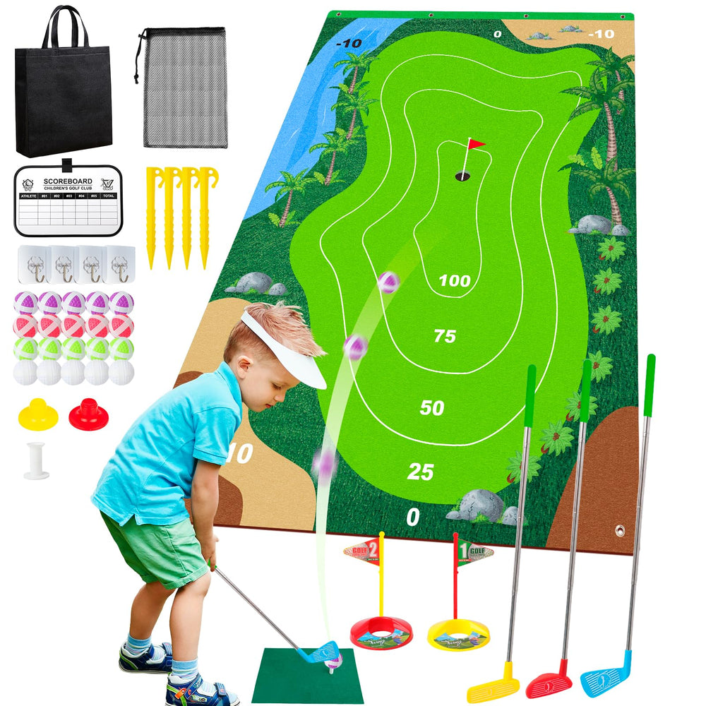 Liberry Kids Golf Set full kit for versatile indoor and outdoor play.