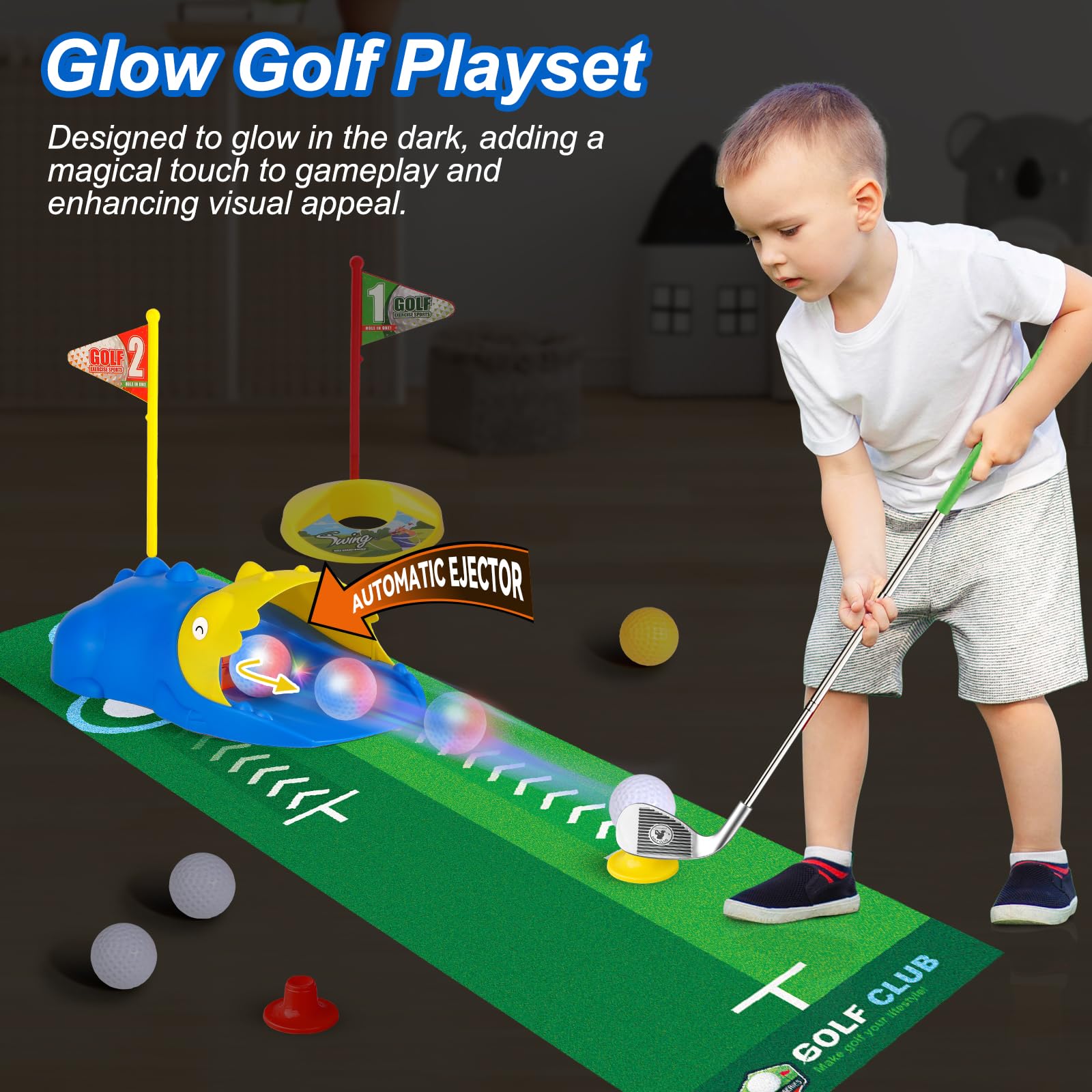 Liberry Indoor-outdoor play setup suits living rooms or backyards.