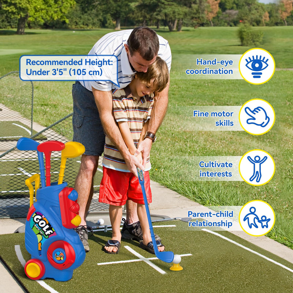 Liberry toddler golf balls 1.8-inch diameter for safer play