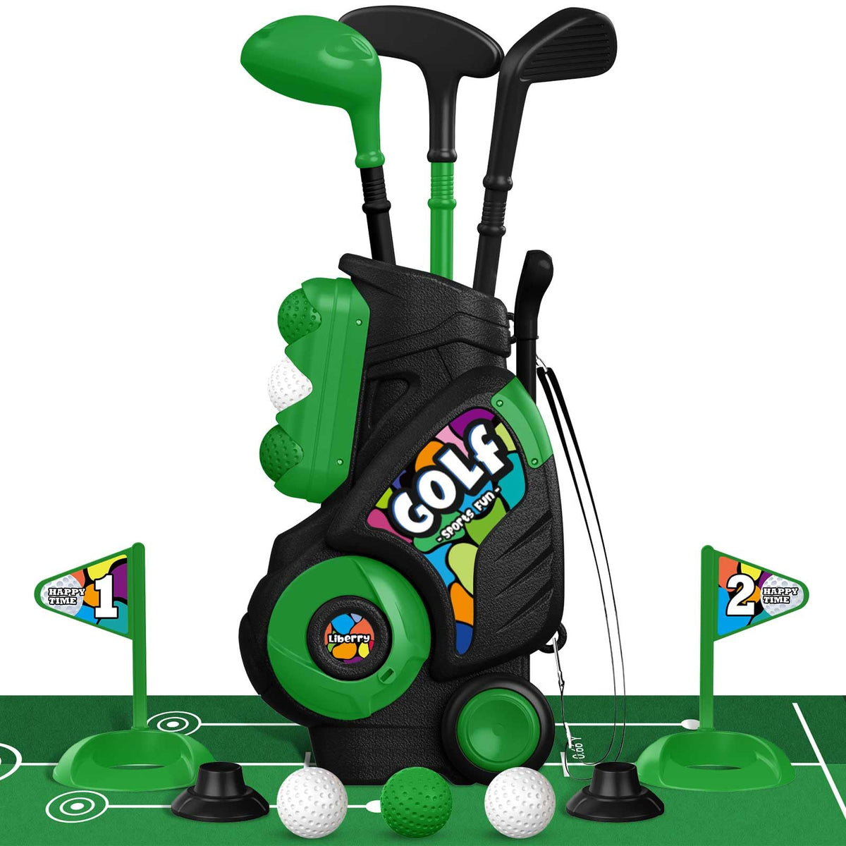 Liberry toddler golf cart for kids, easy to push and store