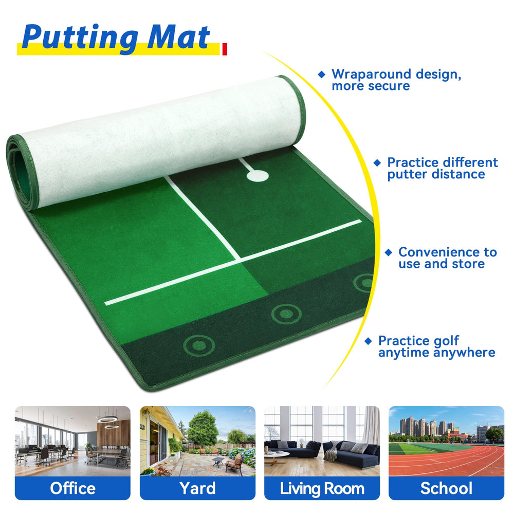 Liberry toddler golf holes and flags for interactive play