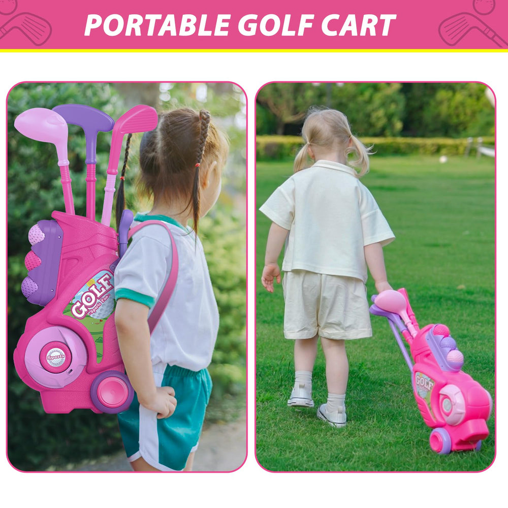 Liberry toddler golf set colorful durable design for safe play