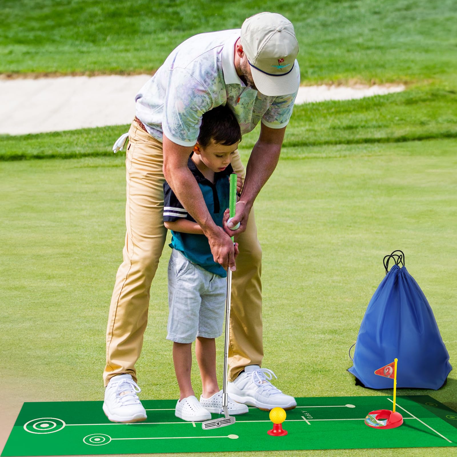Liberry holes create quick setups for mini courses anywhere.