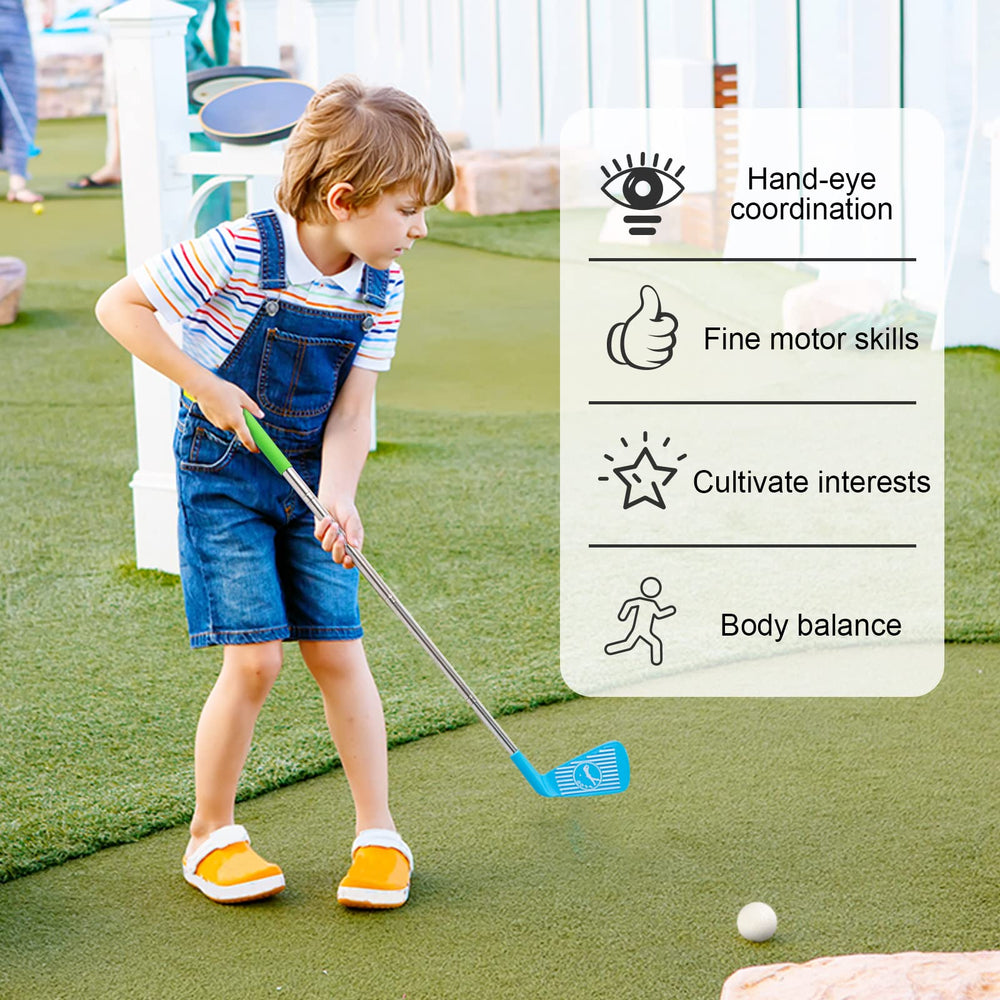 Liberry Toddler Golf Set putter encourages accurate aim and playful learning for beginners