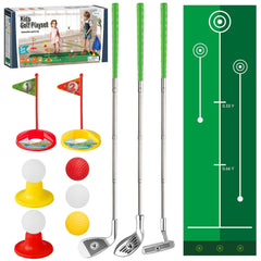 Liberry toddler golf set retractable clubs for small hands, easy grip and safe play.