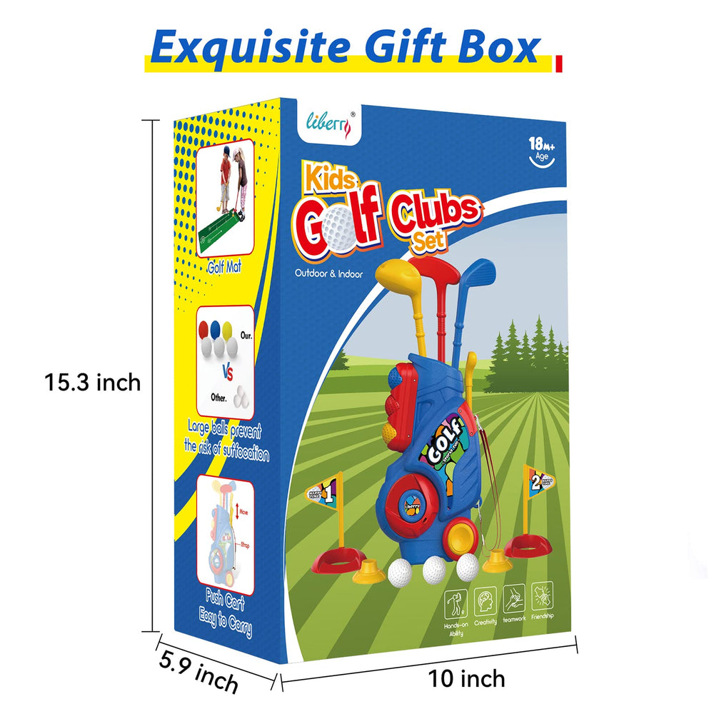 Liberry practice bag with retractable handle for organized play