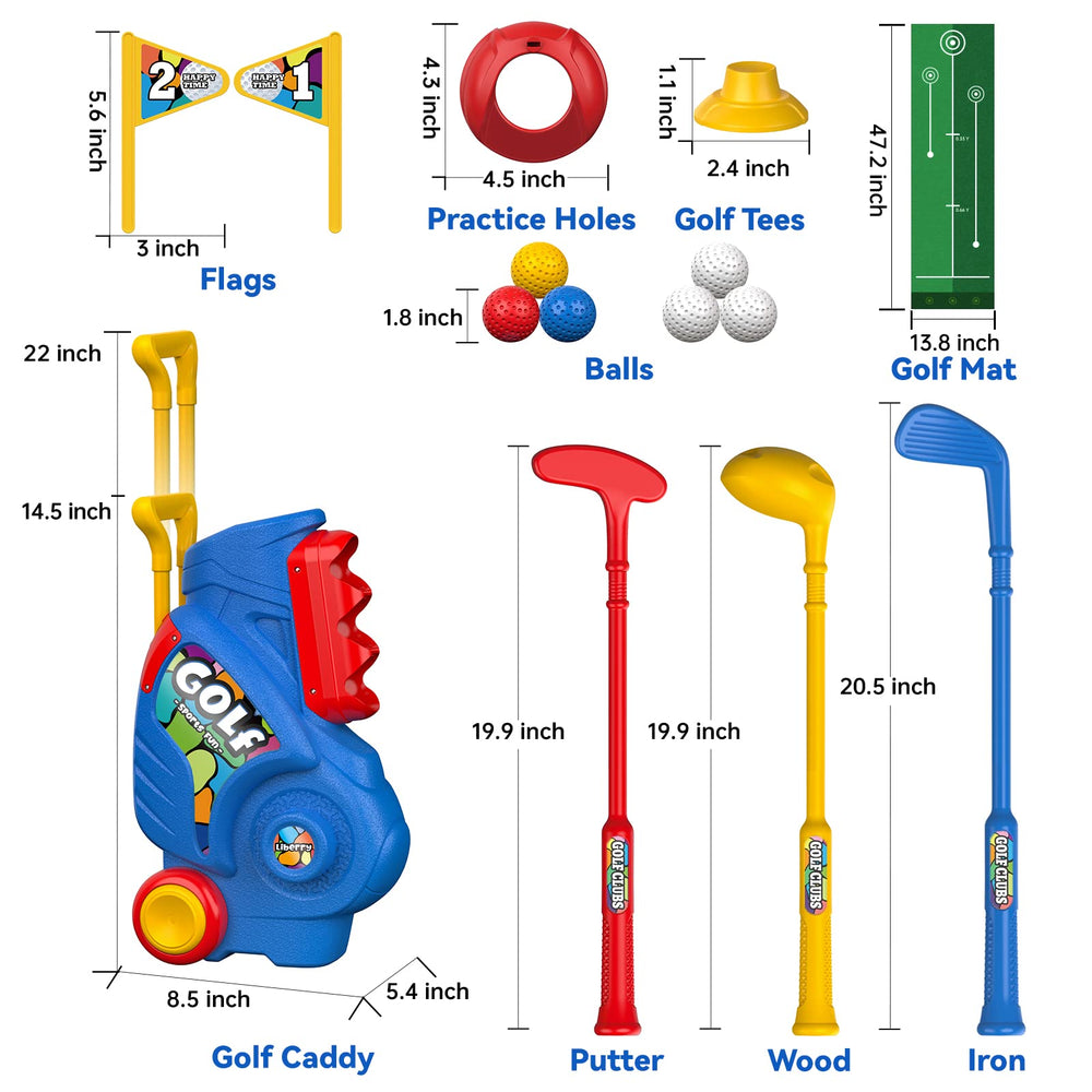 Liberry toddler golf tees for stable setup during practice