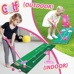 Liberry toddler golf wood club designed for balanced grip and swing.