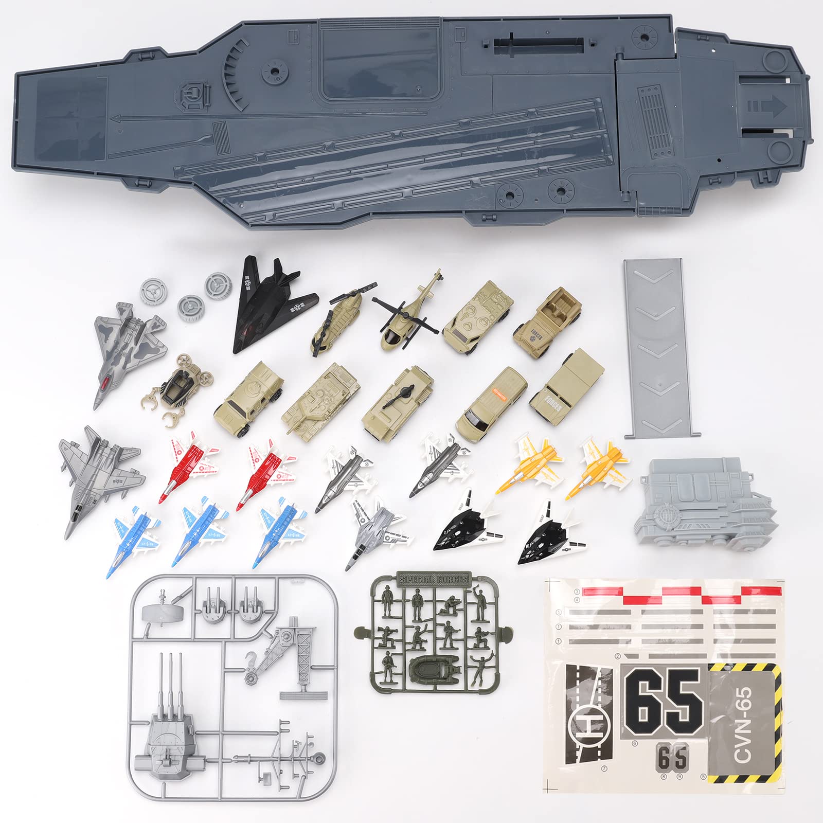 Liberty Imports 33-Inch Aircraft Carrier military vehicles for varied combat setups