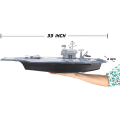 Liberty Imports 33-Inch Aircraft Carrier Navy soldiers for mission-based pretend play