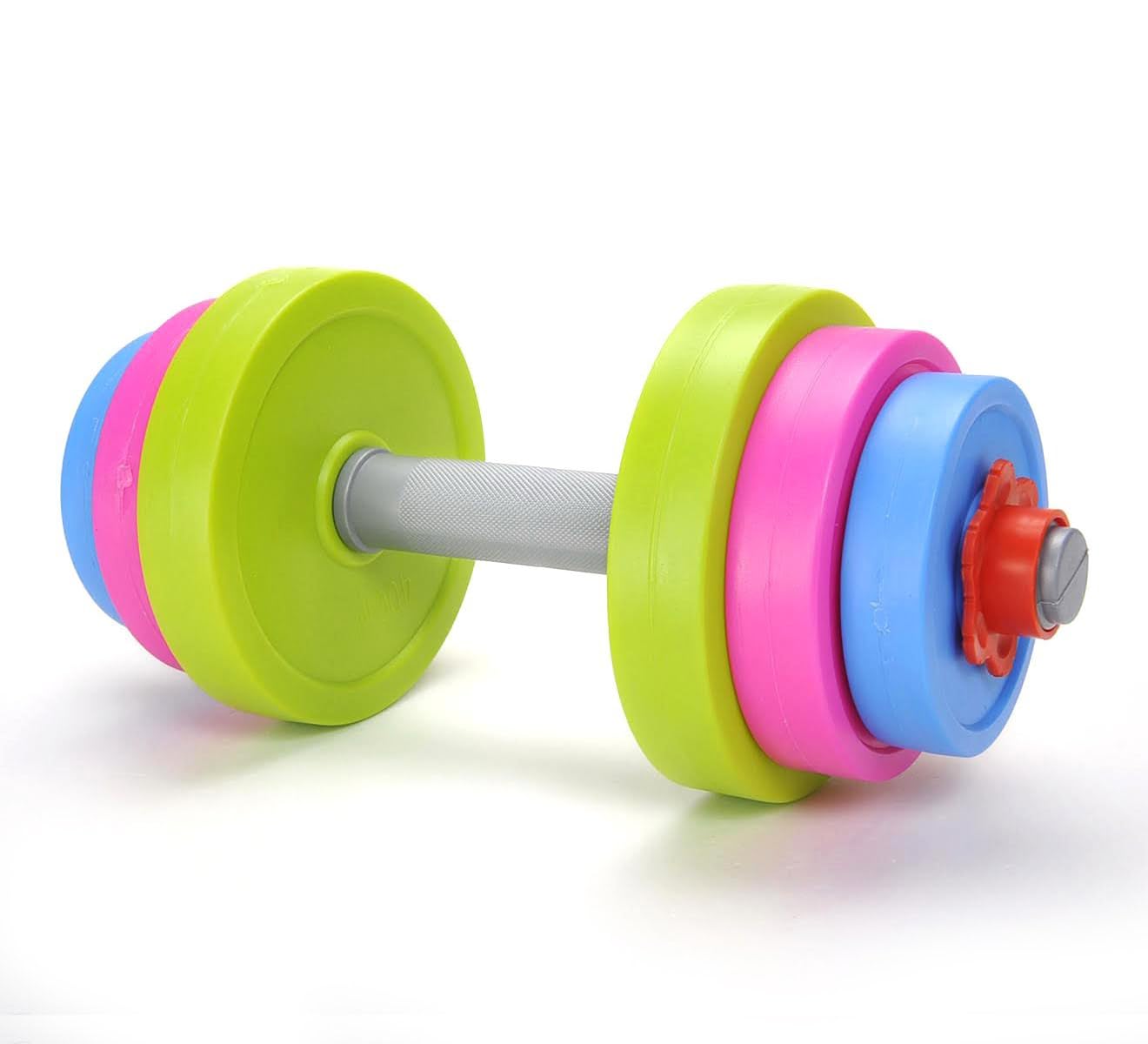 Liberty Imports adjustable dumbbell toy for kids ready for pretend workouts at home