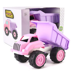 Liberty Imports pink dump truck perfect gift for toddlers ages 2 and up.