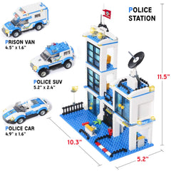 Garage and scout towers from Liberty Imports police set inviting construction play