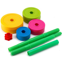 Great for pretend gym sessions at home or outdoors with friends.