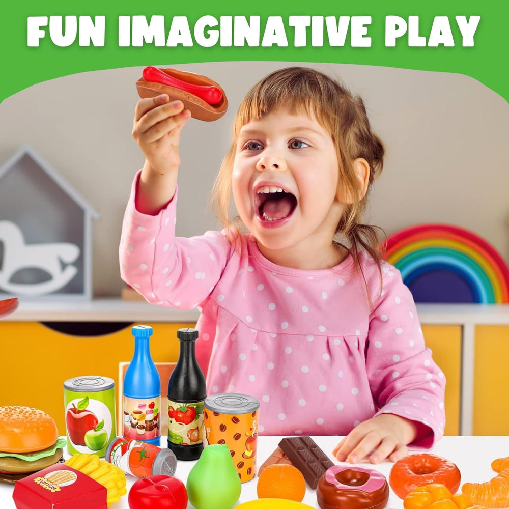 Liberty Imports Deluxe pretend food breakfast items for versatile morning play.