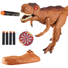 Liberty Imports Dino Planet T-Rex dart gun for dynamic indoor outdoor play