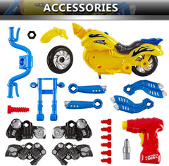 Liberty Imports durable, child-safe plastic ensures long-lasting, worry-free play for curious builders.