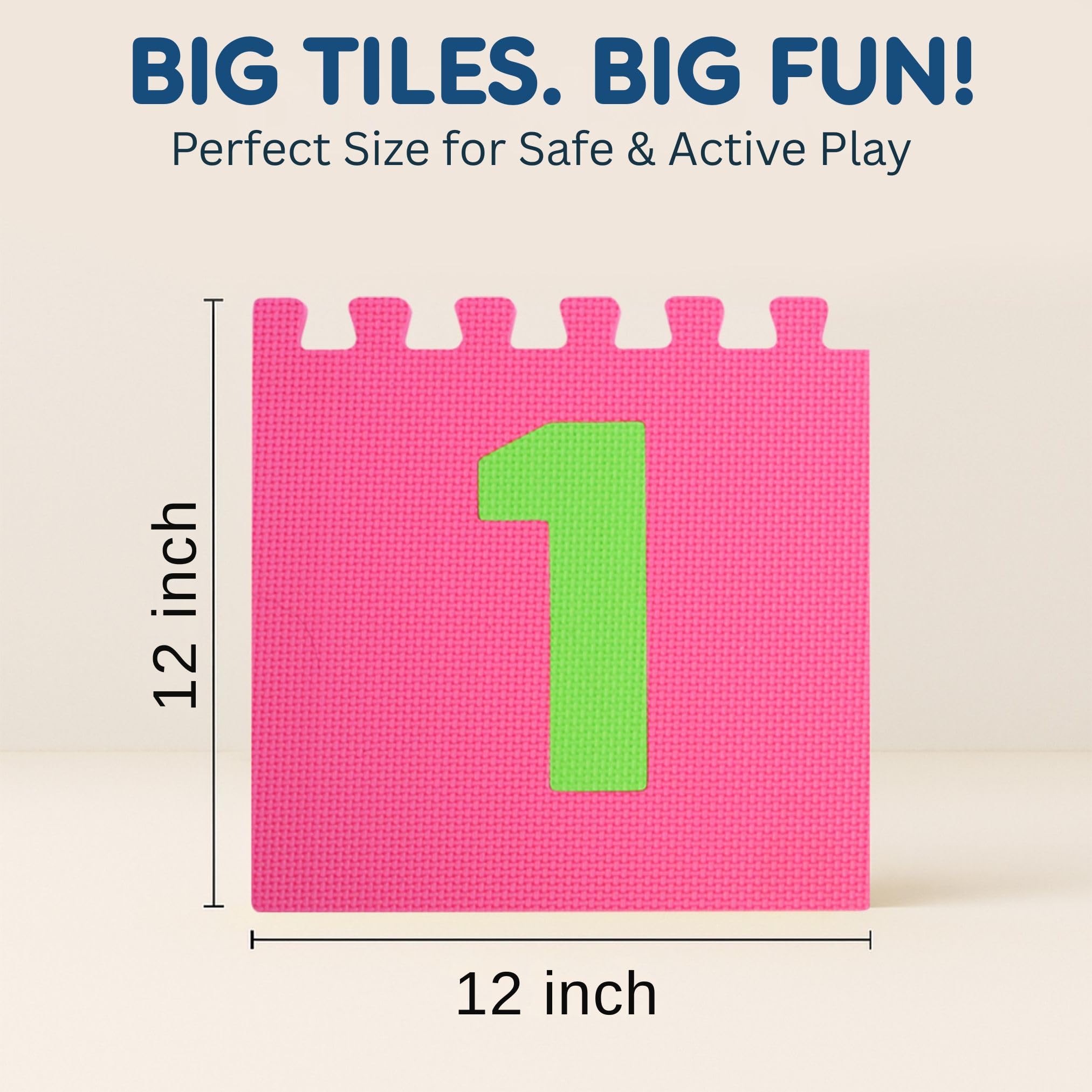 Two place markers included for added interactive number games