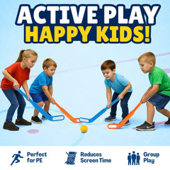 Liberty Imports indoor-outdoor hockey set designed for versatile play in any space