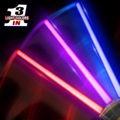 Liberty Imports extendable blade saber reaches 33 inches for versatile play.