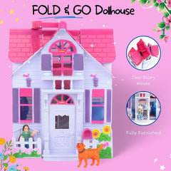 Liberty Imports My Pretty Dollhouse Kitchen Area with realistic cooking space for role-play.